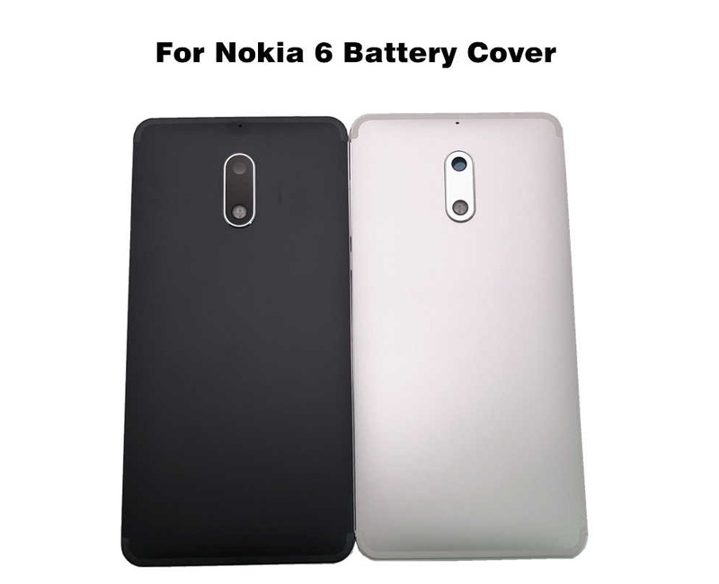 Replacement for NOKIA 6 BLACK BACK HOUSING - Quality Phone Parts in Sri Lanka